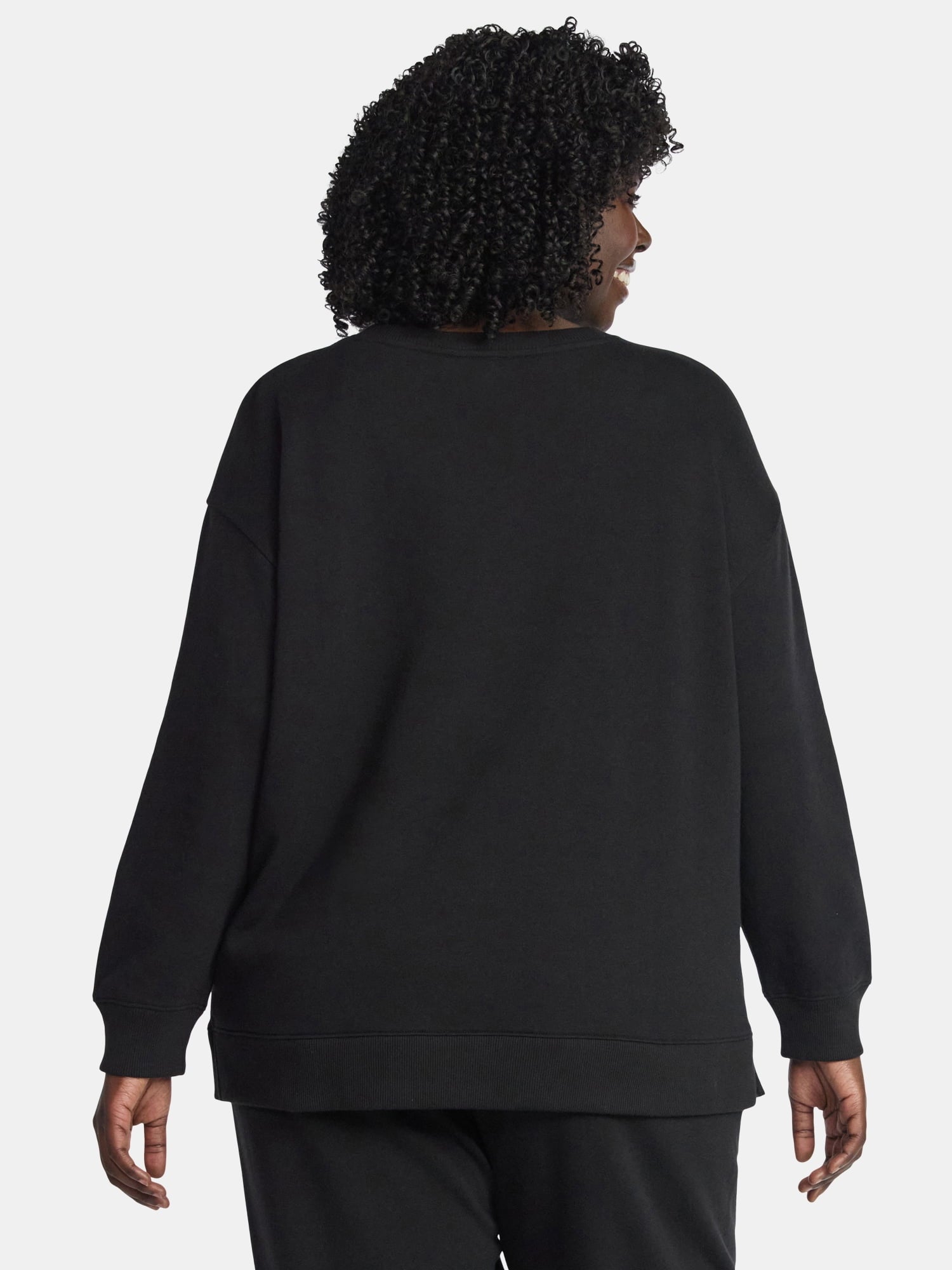 (2 pack) Terra & Sky Women's Plus Size Fleece Sweatshirt, Size 0X-5X