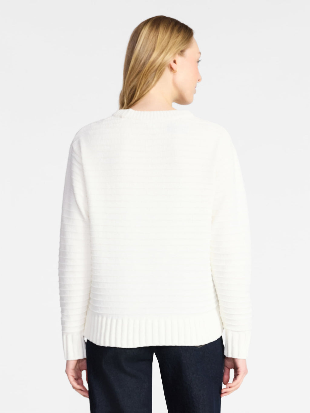 Time and Tru Women's Pullover Chenille Top with Long Sleeves, Sizes XS-XXXL