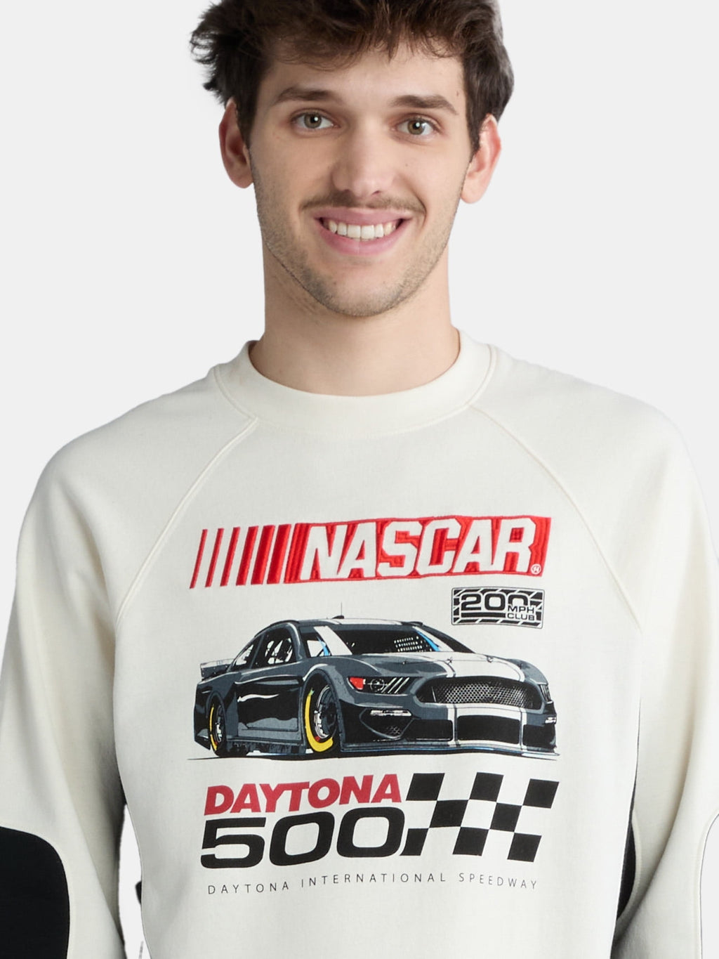 NASCAR Men's and Big Men's Graphic Crewneck Sweatshirt, Sizes XS-3XL