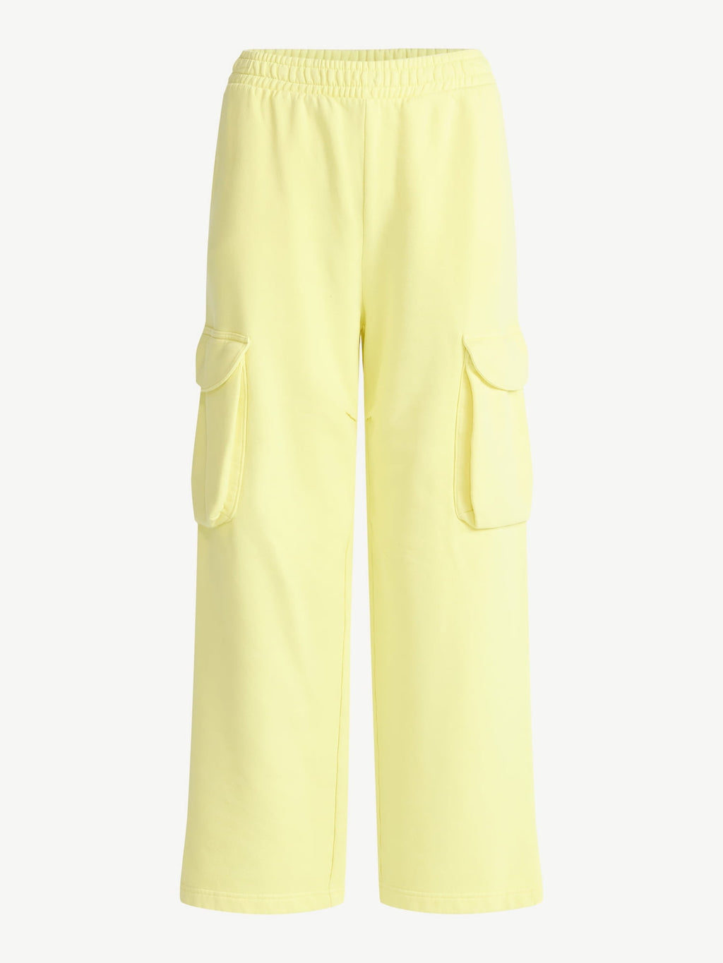 Scoop Women’s Mineral Washed Wide Leg Cargo Sweatpants, Sizes XS-XXL