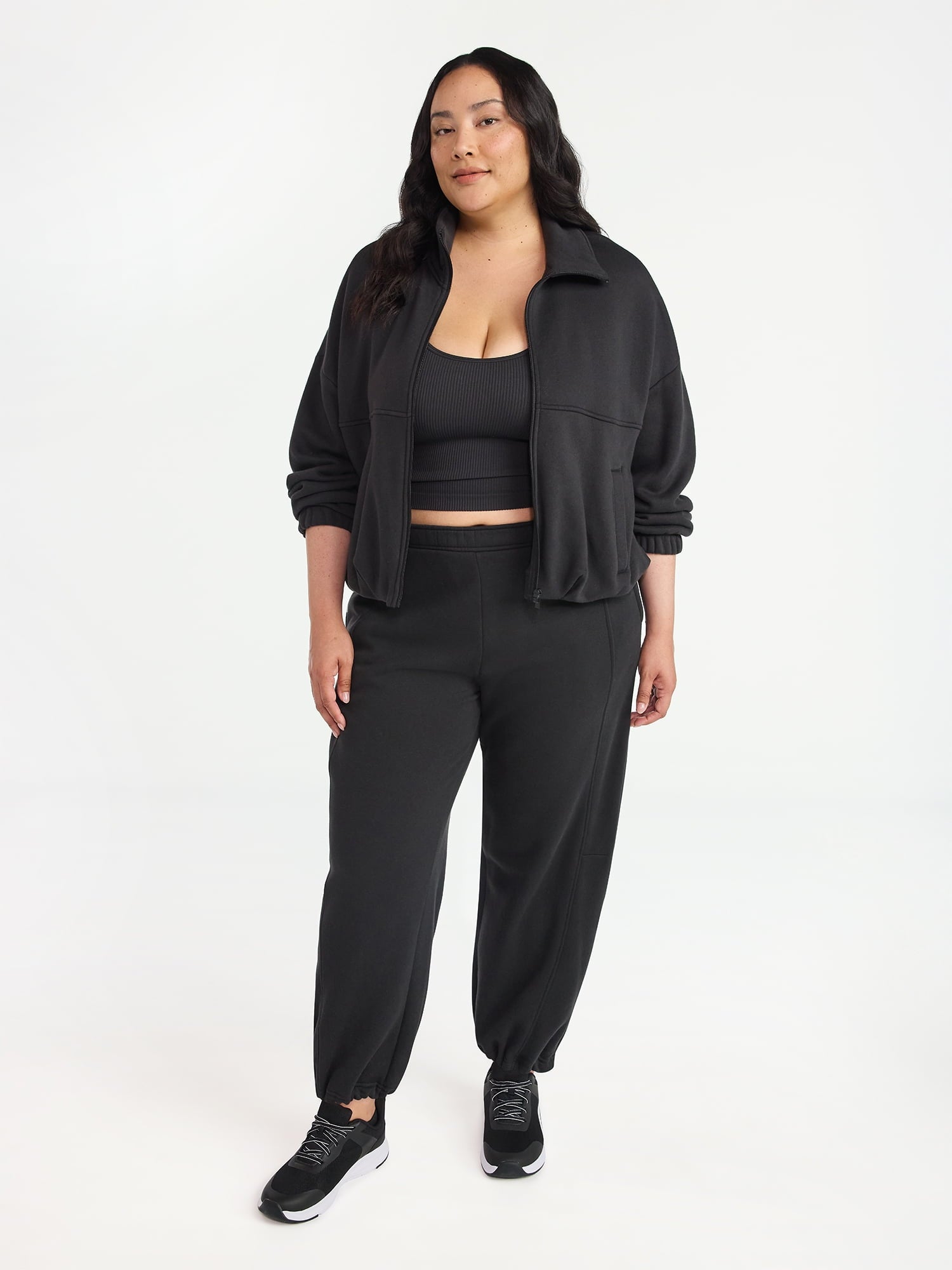 Athletic Works Women's and Women's Plus Barrel Leg Pant, Sizes XS-4X