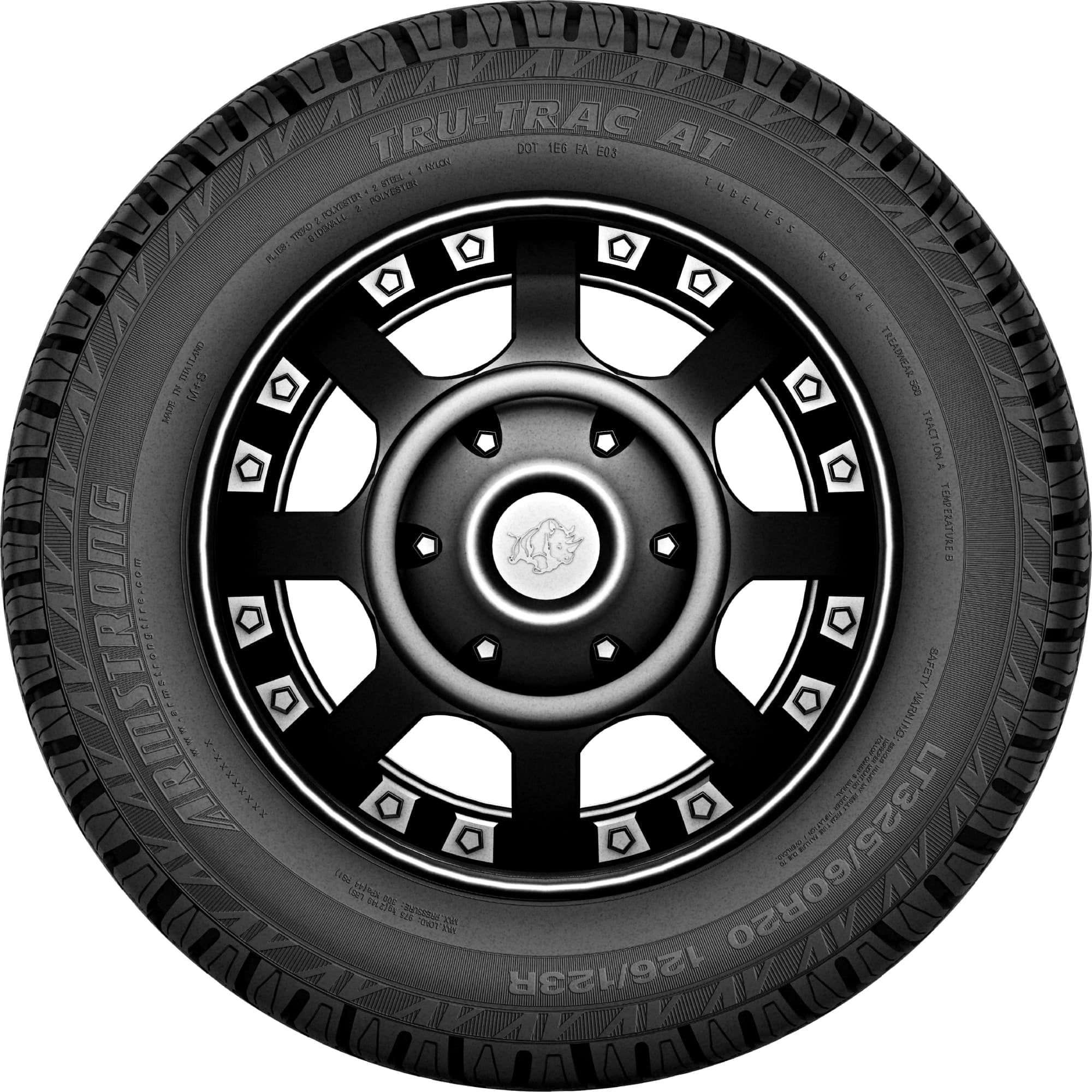 Armstrong Tru-Trac AT All Terrain LT245/75R16 120/116S E Light Truck Tire