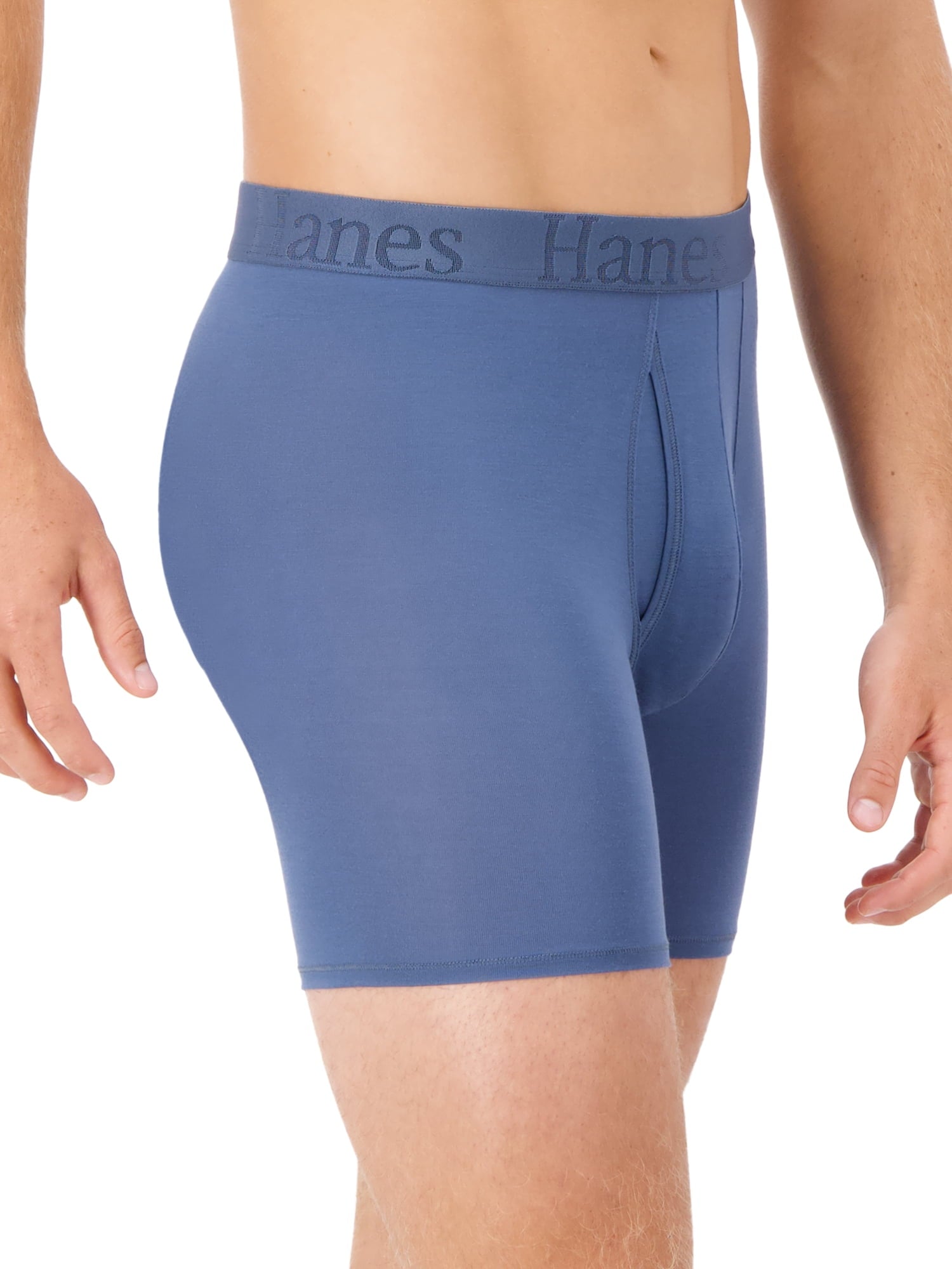Hanes Originals Men's SuperSoft Boxer Brief Underwear, 3-Pack, Sizes S-2XL