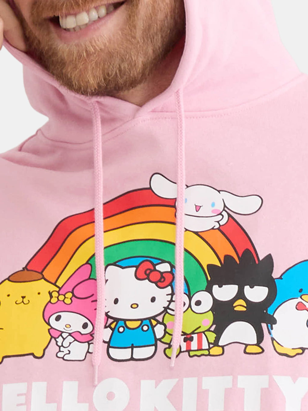 Hello Kitty and Friends Men's and Big Men's Graphic Hoodie Sweatshirt, Sizes XS-3XL