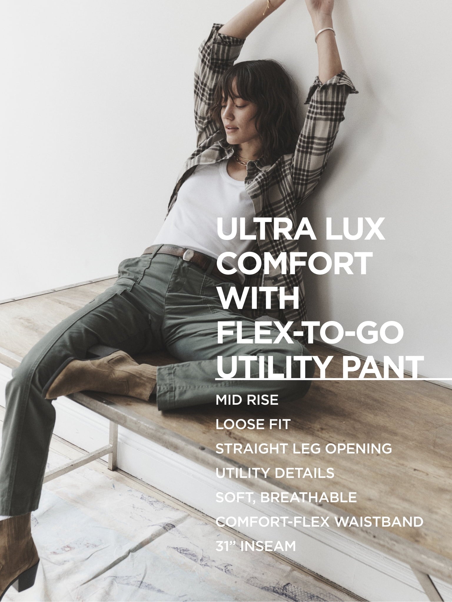 Lee® Women's Ultra Lux Comfort with Flex-To-Go Utility Pant