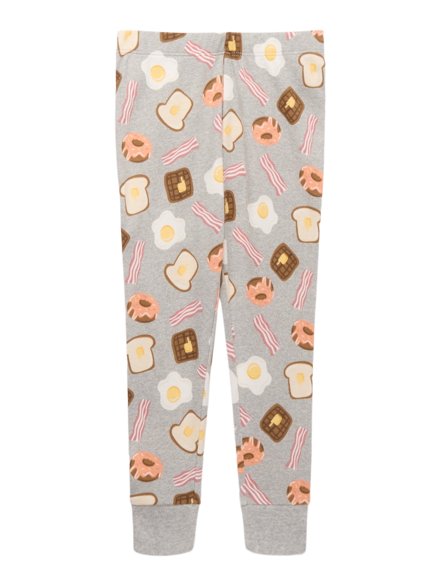 Wonder Nation Toddler Cotton Long Sleeve Tee and Pants Pajama 3-Pack Set, 6-Piece, Sizes 12M-5T