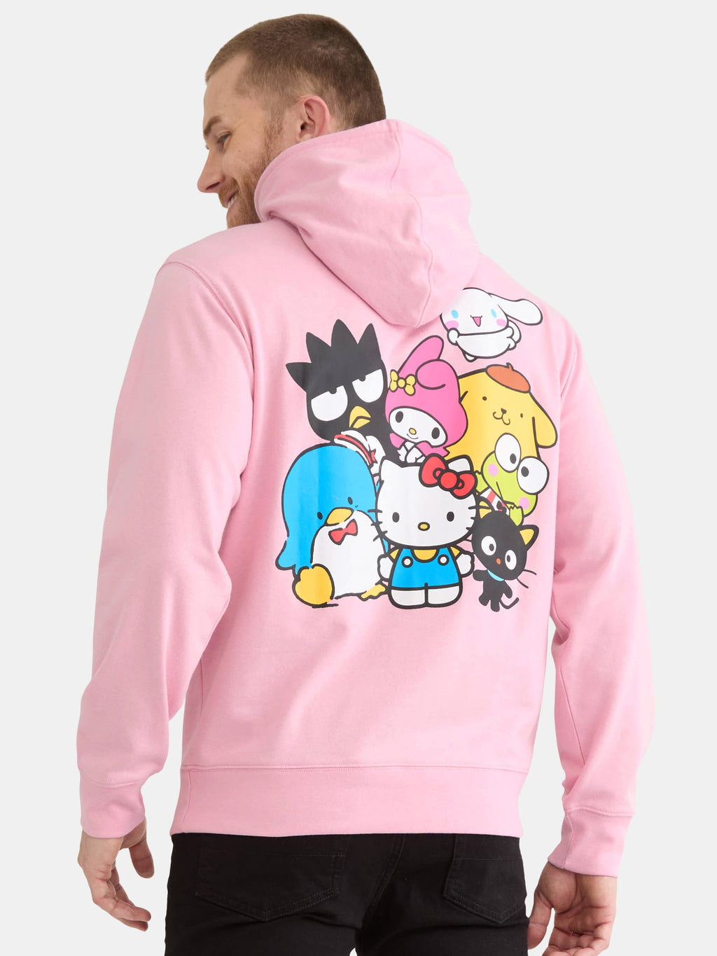 Hello Kitty and Friends Men's and Big Men's Graphic Hoodie Sweatshirt, Sizes XS-3XL