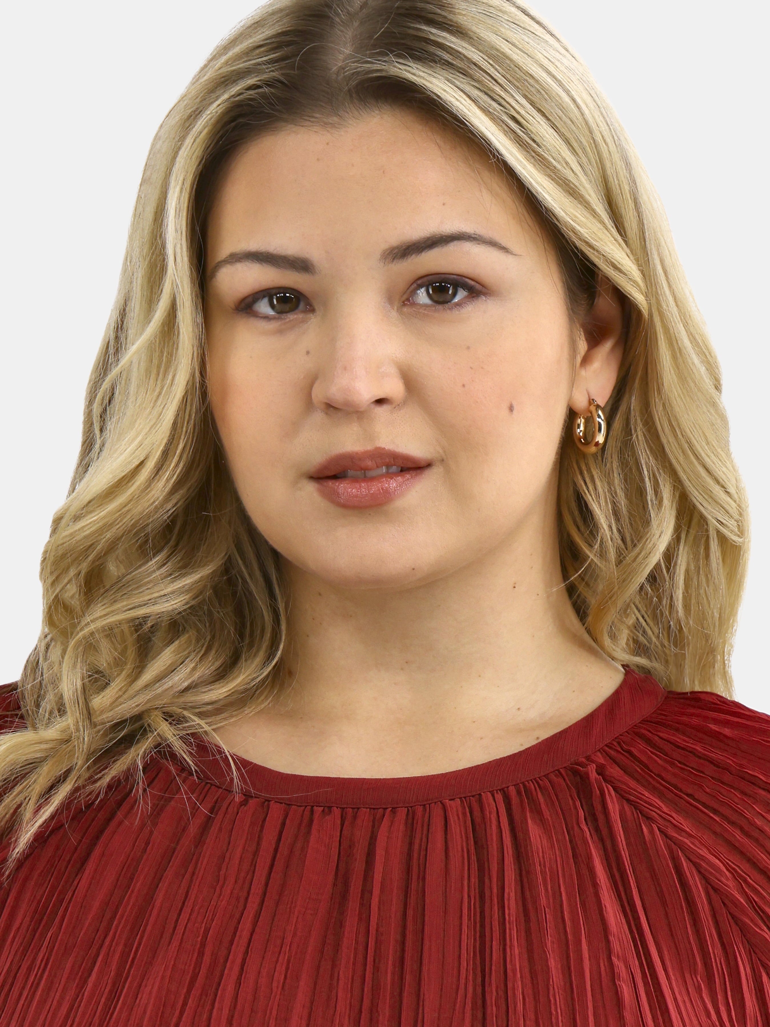 Time and Tru Women's and Women's Plus Crinkle Mini Dress with Back Tie, Sizes XS-4X