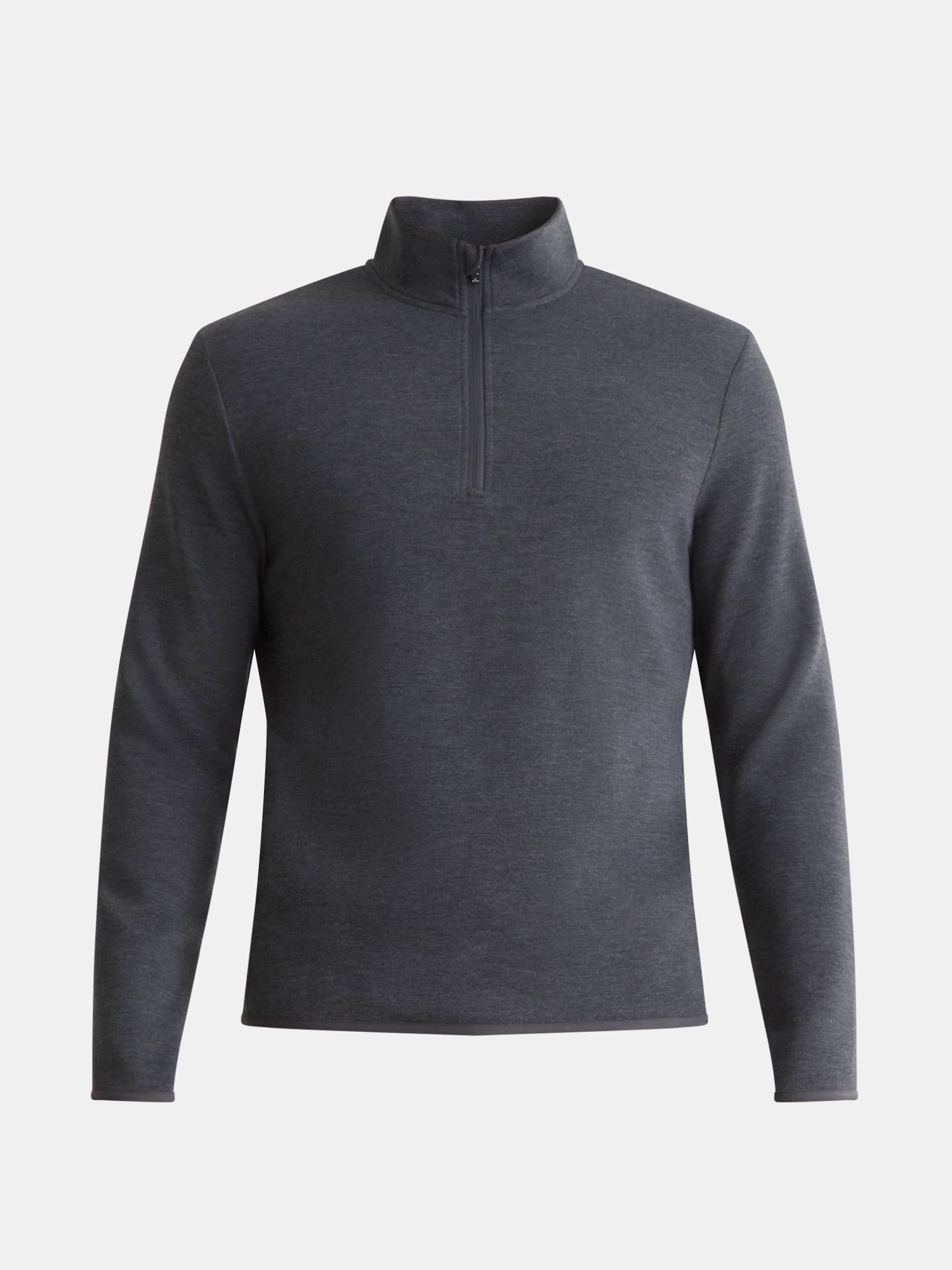 Athletic Works Men's and Big Men's Fusion Double Knit Quarter Zip Sweatshirt Jacket, Sizes S-3XL