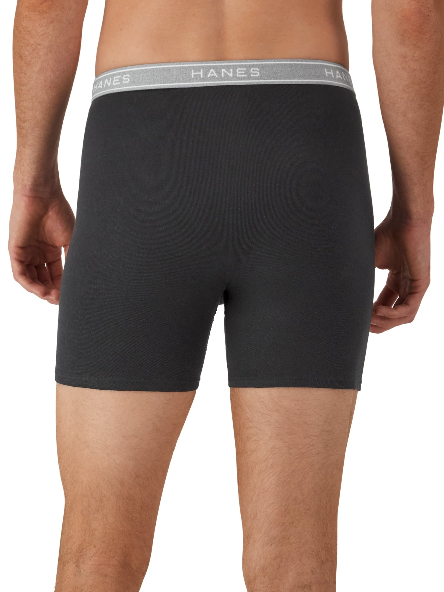 Underwear Boxer Briefs Pack, Cool & Breathable Cotton Underwear for Men, No-Ride-Up, Moisture Wicking, 6 Pack