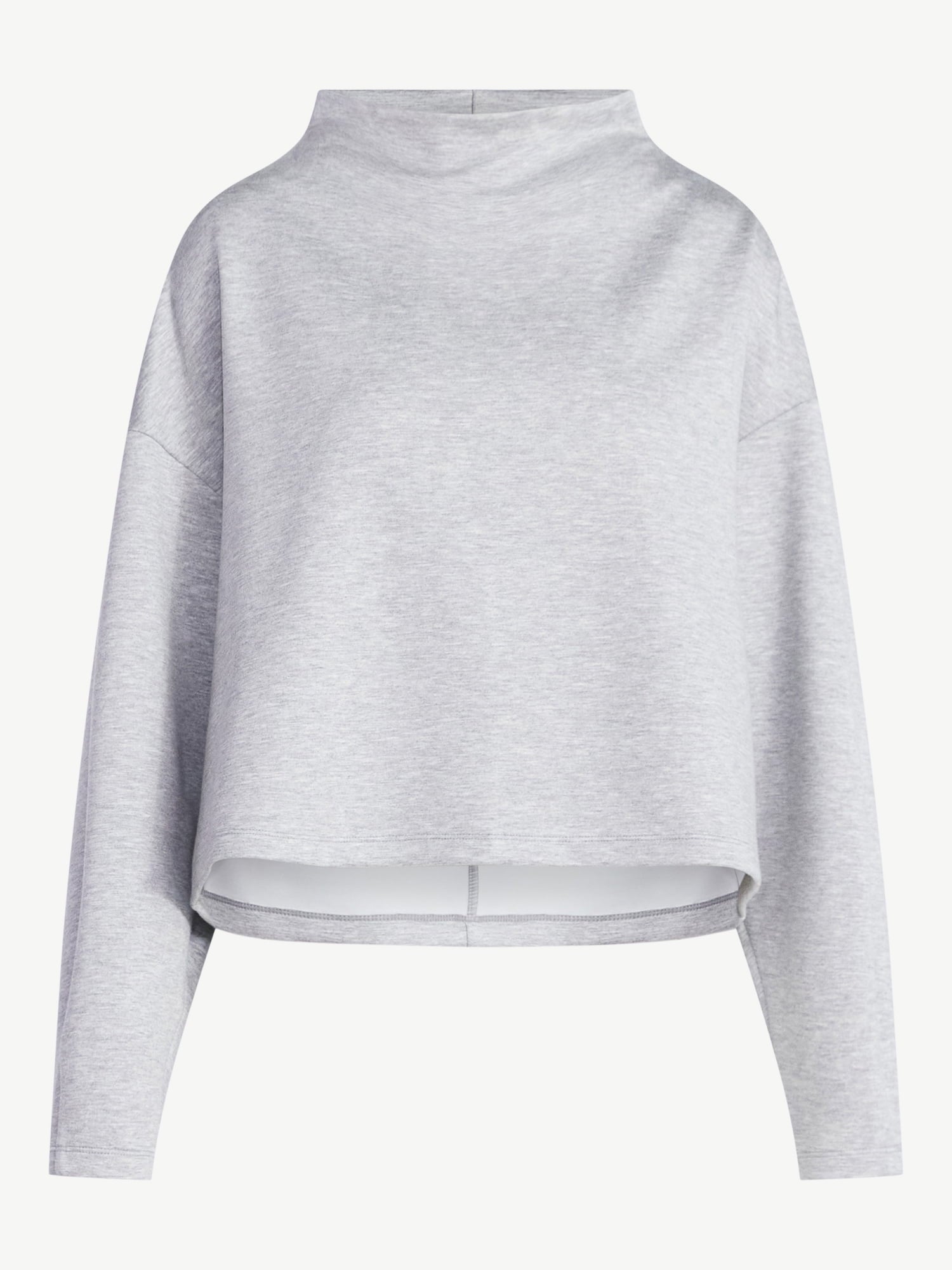 Scoop Women's New Scubaknit Zip Neck Top, Sizes XS-XXL