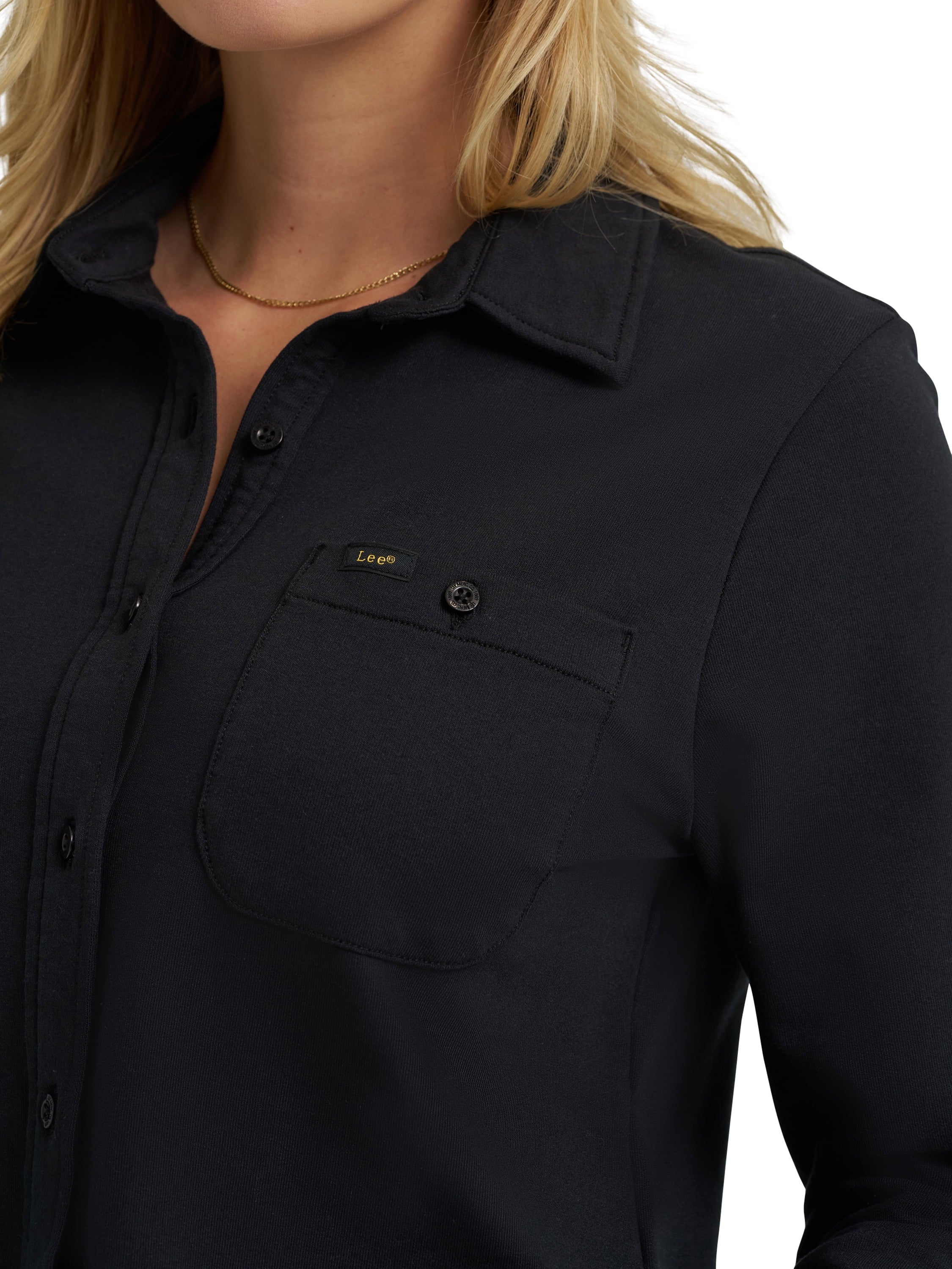 Lee® Women's Lee Layers Knit All Purpose Overshirt, Size XS-XXL