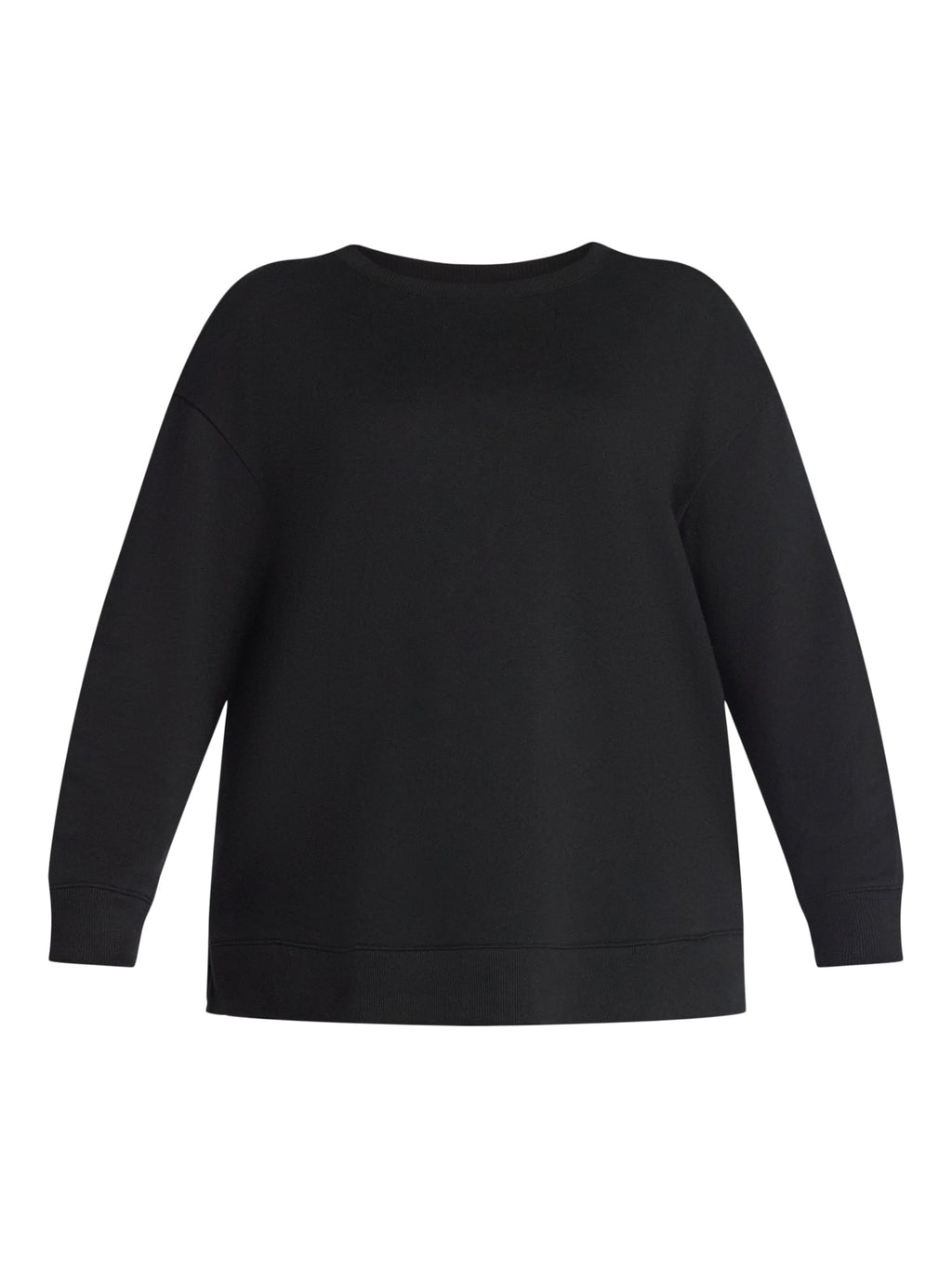 (2 pack) Terra & Sky Women's Plus Size Fleece Sweatshirt, Size 0X-5X