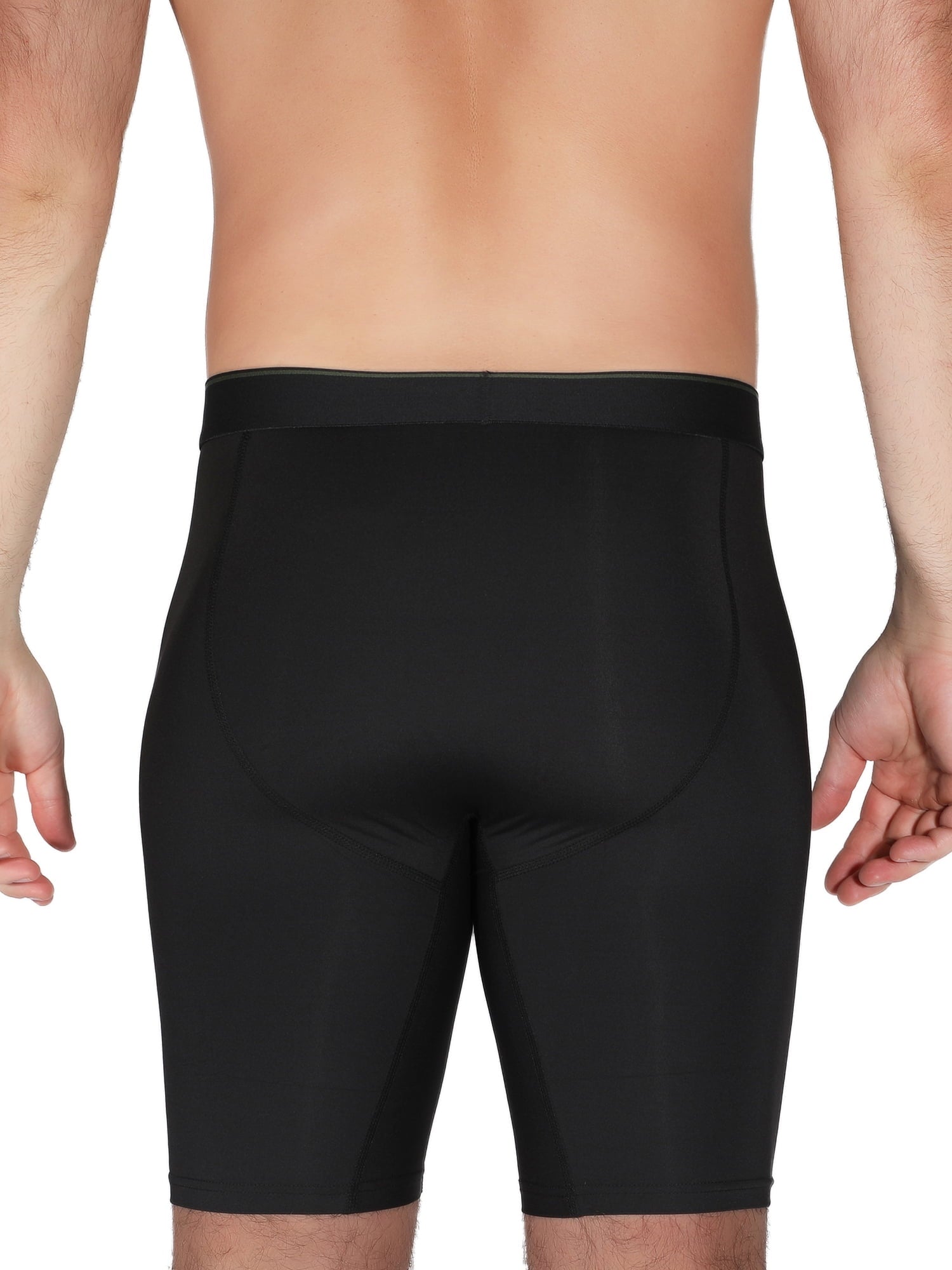 Athletic Works Men's Quick Dry Performance Stretch Boxer Briefs, 6 Pack