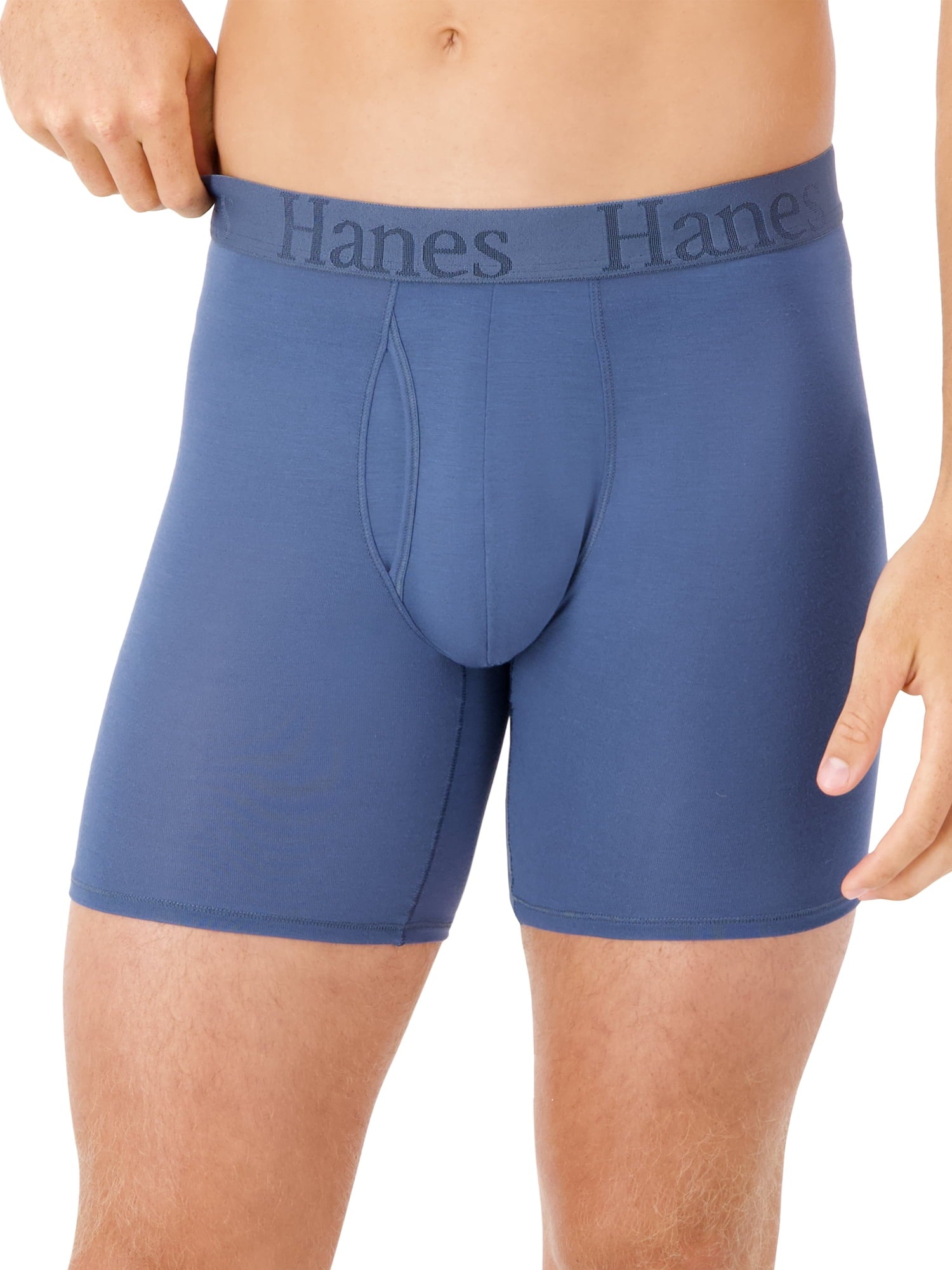 Hanes Originals Men's SuperSoft Boxer Brief Underwear, 3-Pack, Sizes S-2XL