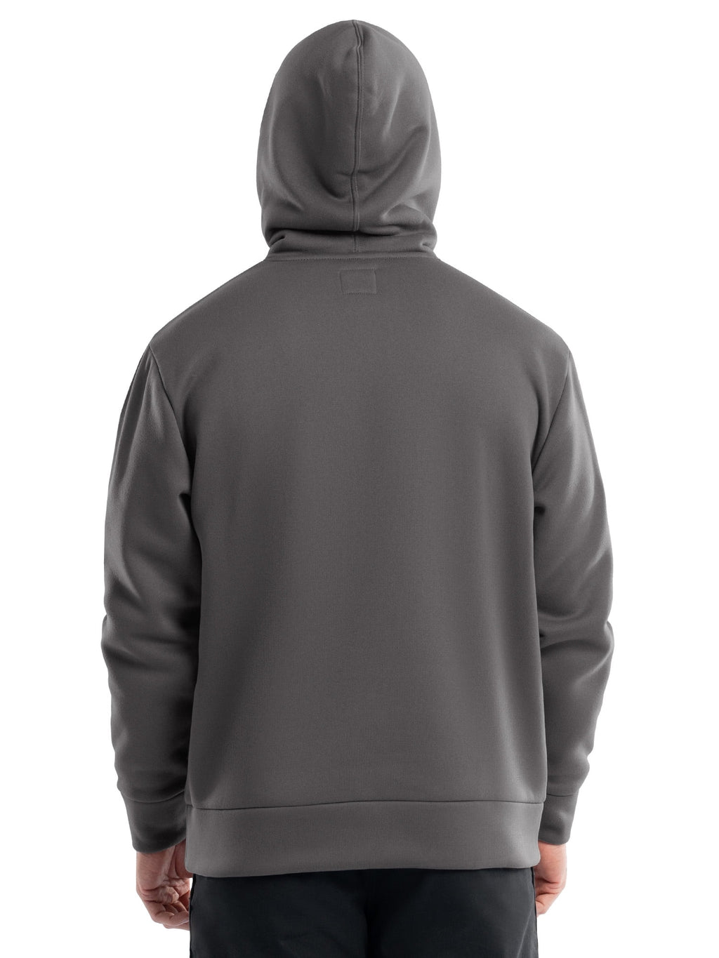 Wrangler Workwear Men's and Big Men's Relaxed Pullover Hoodie with Faux Shearling Lining, Sizes S-3XL