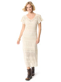 Jessica Simpson Women's and Women's Plus Trinity Crochet Dress, Sizes XS-5X
