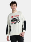 NASCAR Men's and Big Men's Graphic Crewneck Sweatshirt, Sizes XS-3XL