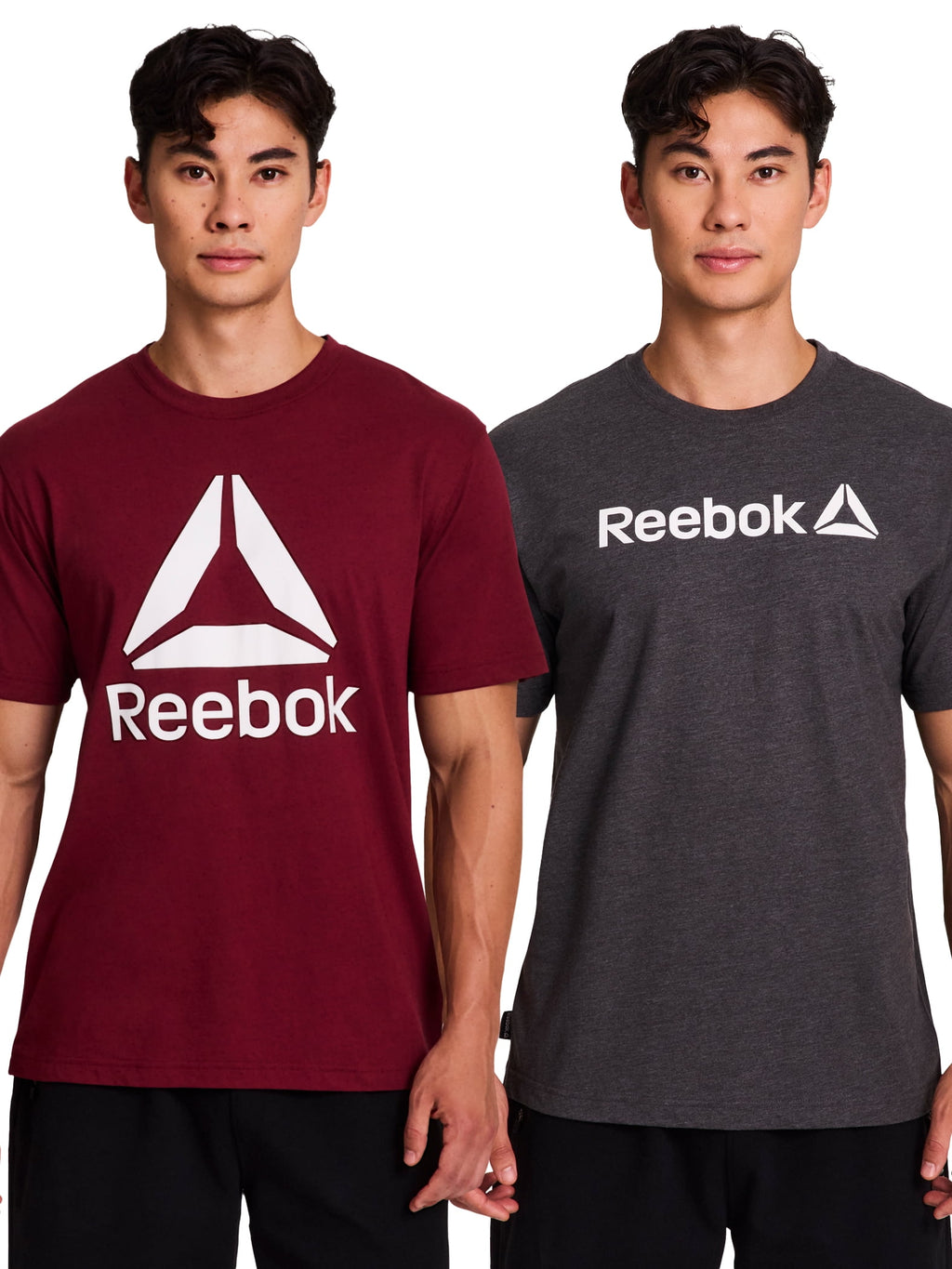 Reebok Men's and Big Men's 2-Pack Graphic T-Shirts, up to Sizes 5XL