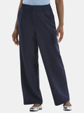 Time and Tru Women's Slouchy Tailored Pants, 30" Inseam, Sizes 0-18