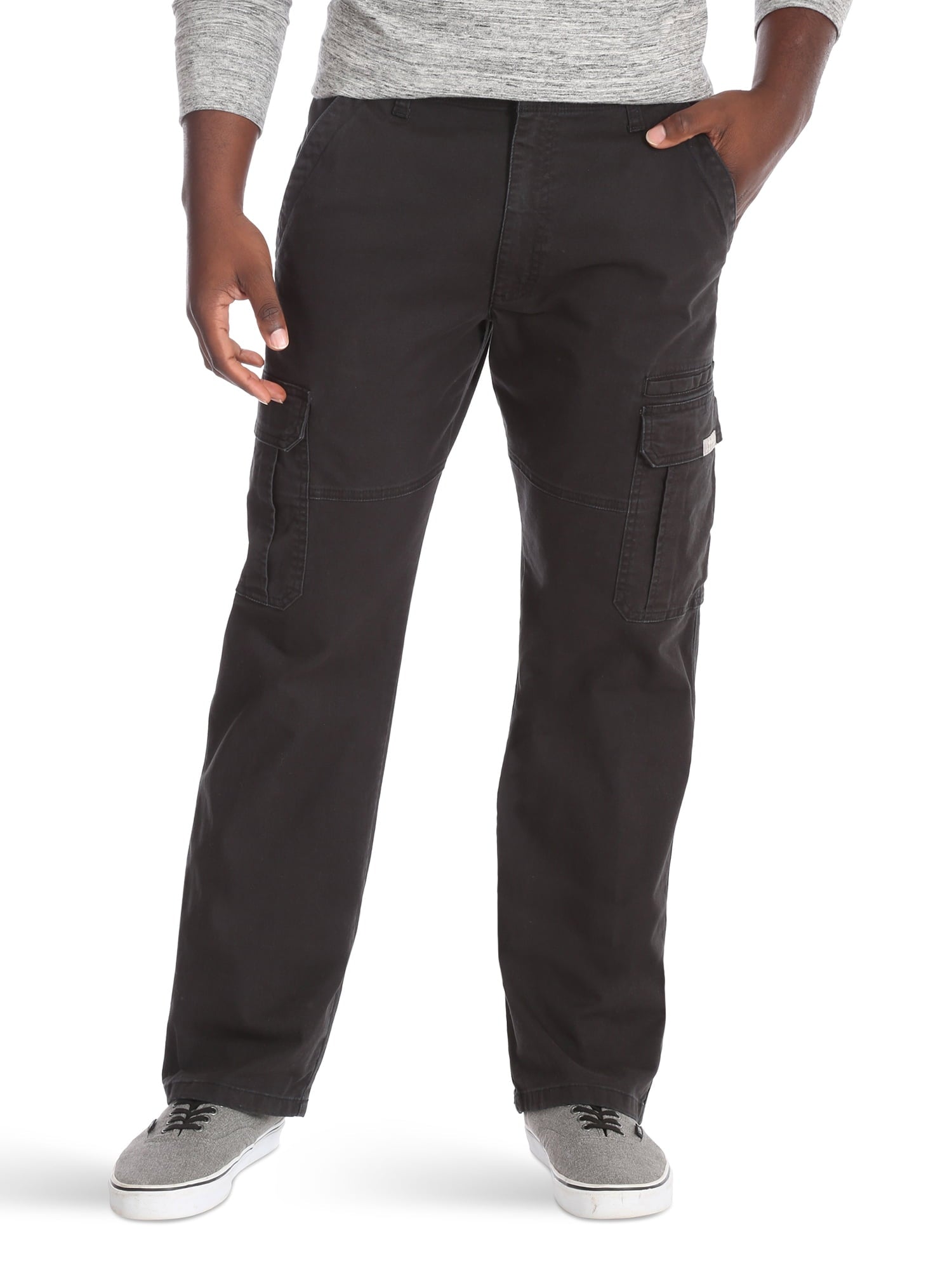 Wrangler Men's and Big Men's Relaxed Fit Cargo Pants With Stretch