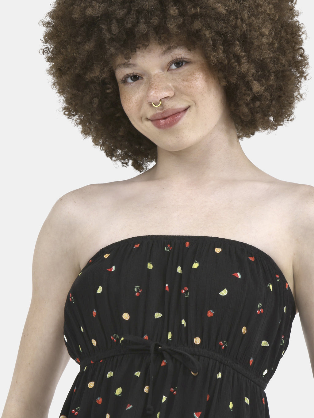 No Boundaries Tube Top and Palazzo Pants Set, 2-Piece, Women's