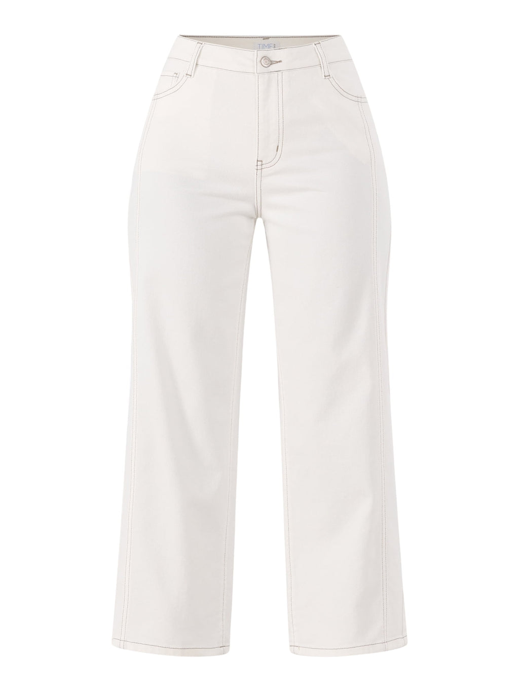 Time and Tru Women's Cropped Wide Leg Jeans, 26" Inseam, Sizes 2-20