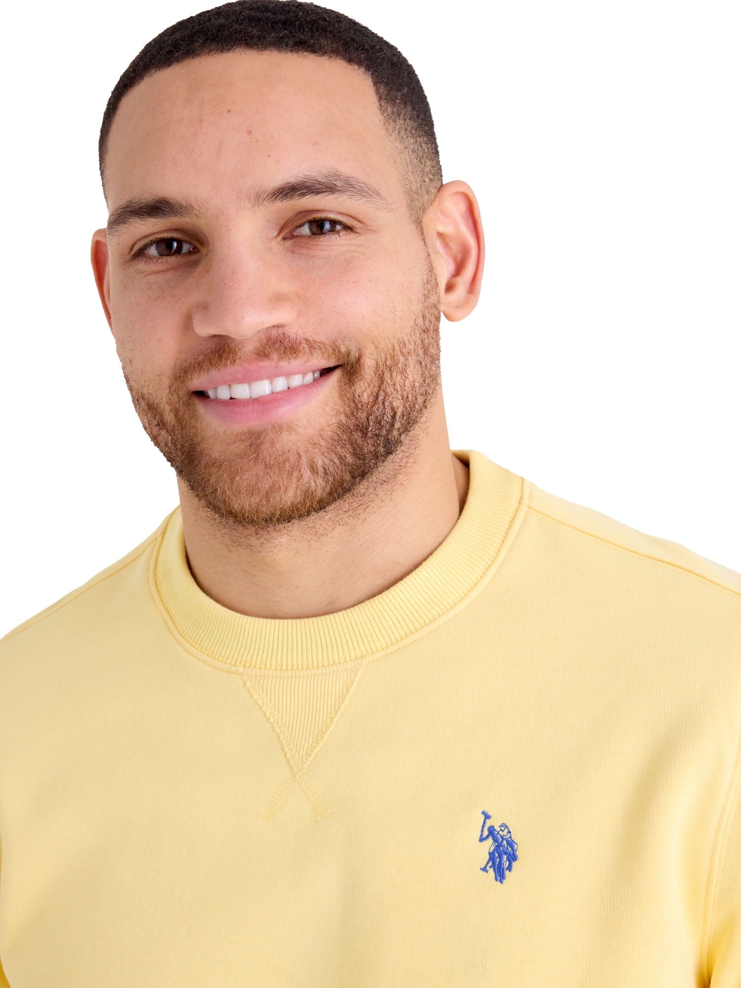 U.S. Polo Assn. Men's Crewneck Fleece Sweatshirt