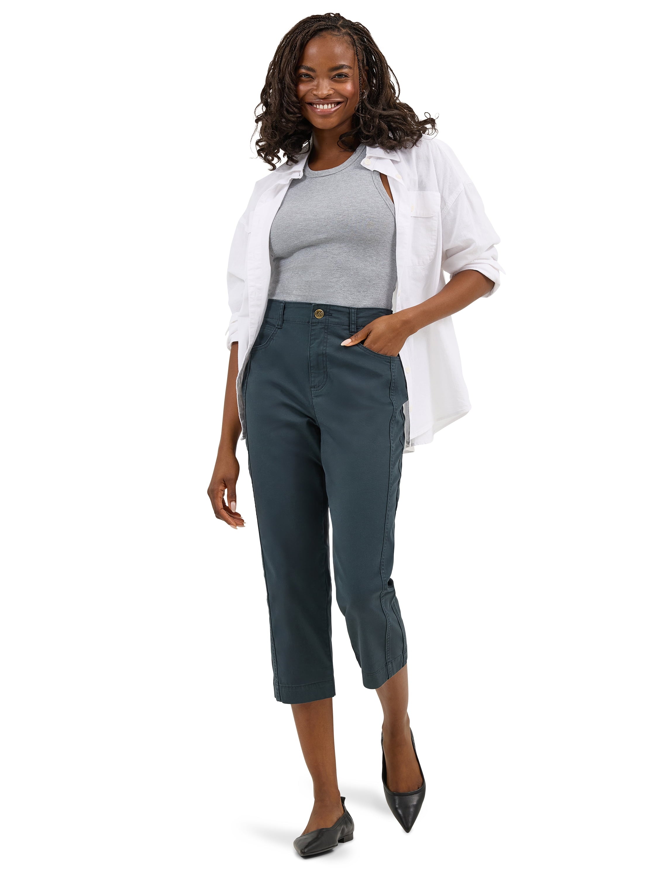 Lee Womens Capri Pant, Sizes 2-18