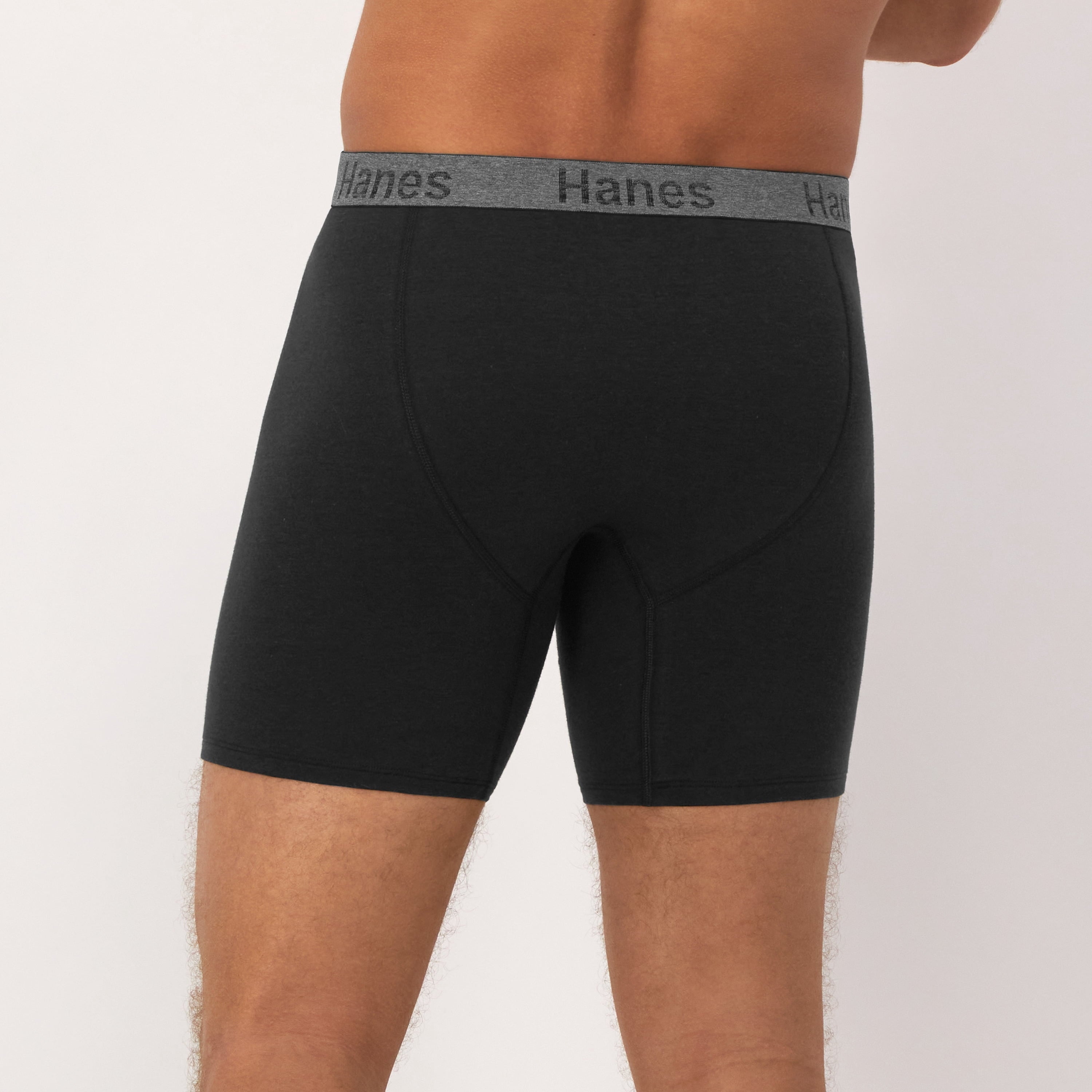 Underwear Boxer Briefs or Long-Leg Boxer Briefs Pack, 3 Pack, Cotton Stretch