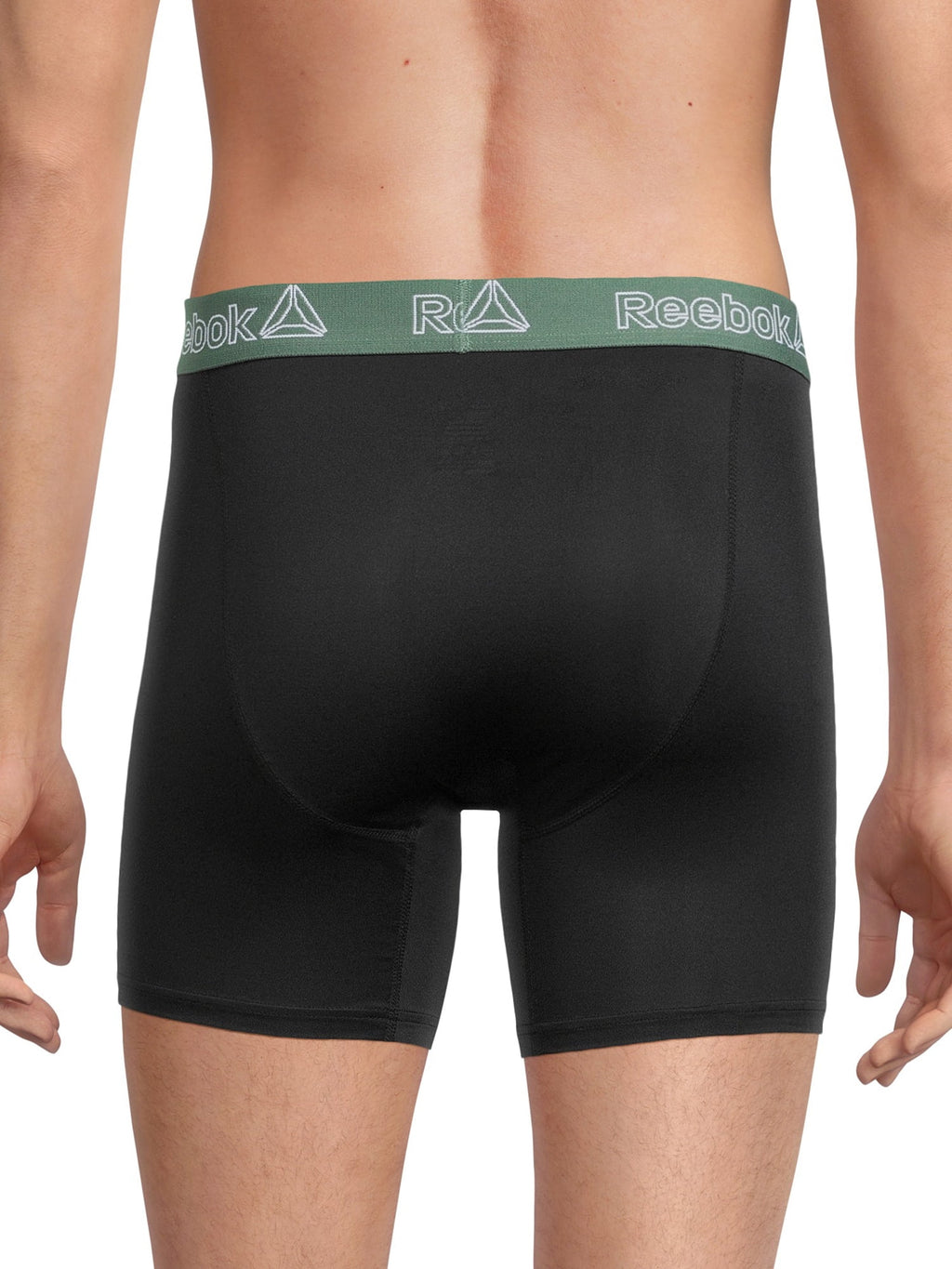 Reebok Men’s Underwear Featherweight Performance Boxer Briefs, Underpants, 6-pack