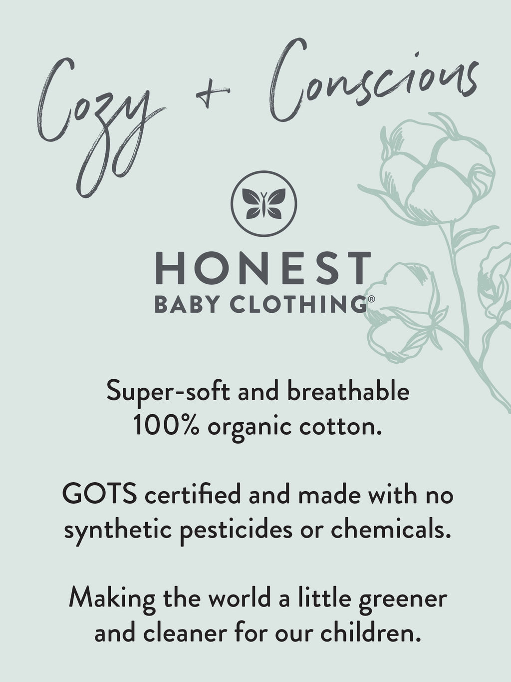 Honest Baby Clothing Baby & Toddler Boy or Girl Gender Neutral Organic Cotton Short Sleeve T-Shirts, 8 Pack (Newborn-5T)