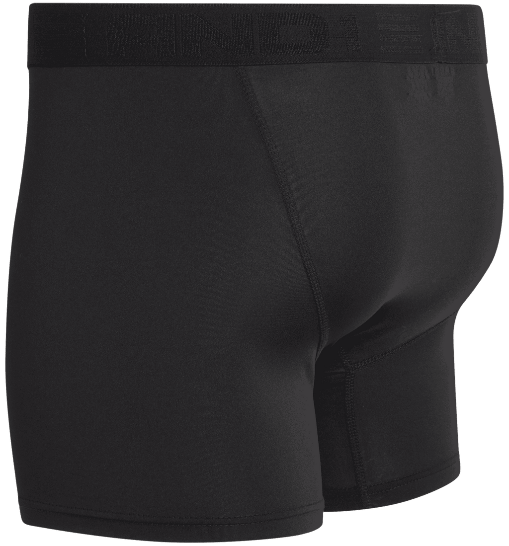 AND1 Men's Underwear Pro Platinum Boxer Briefs, 6 Pack, 9"