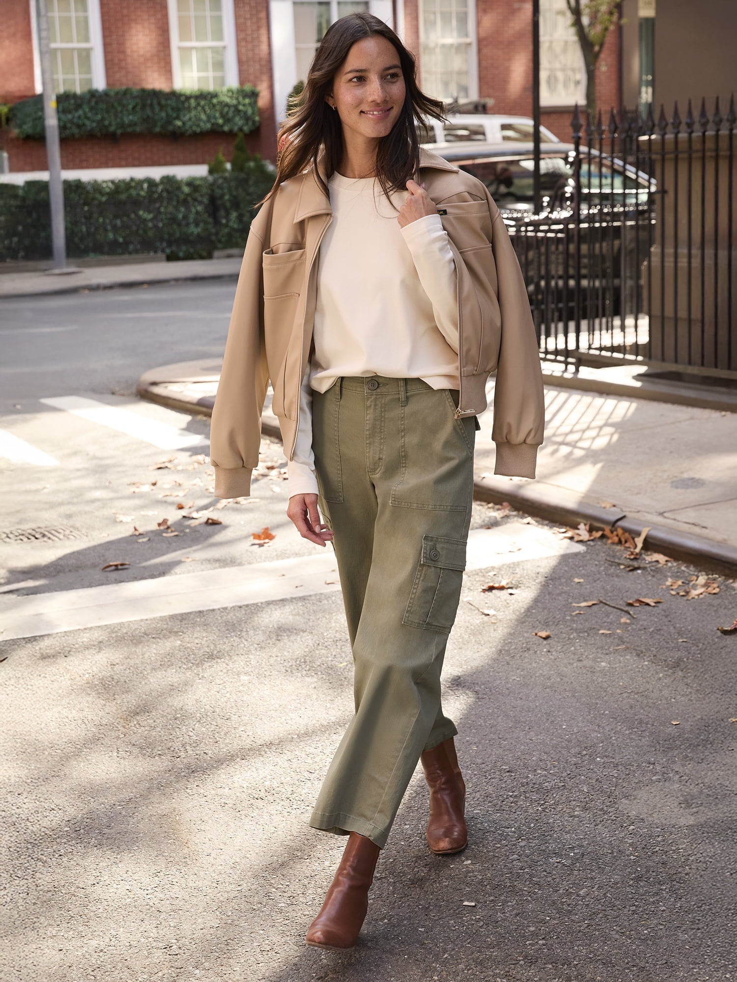 Lee® Women's Heritage Straight Leg Cargo Pant, Sizes 2-18