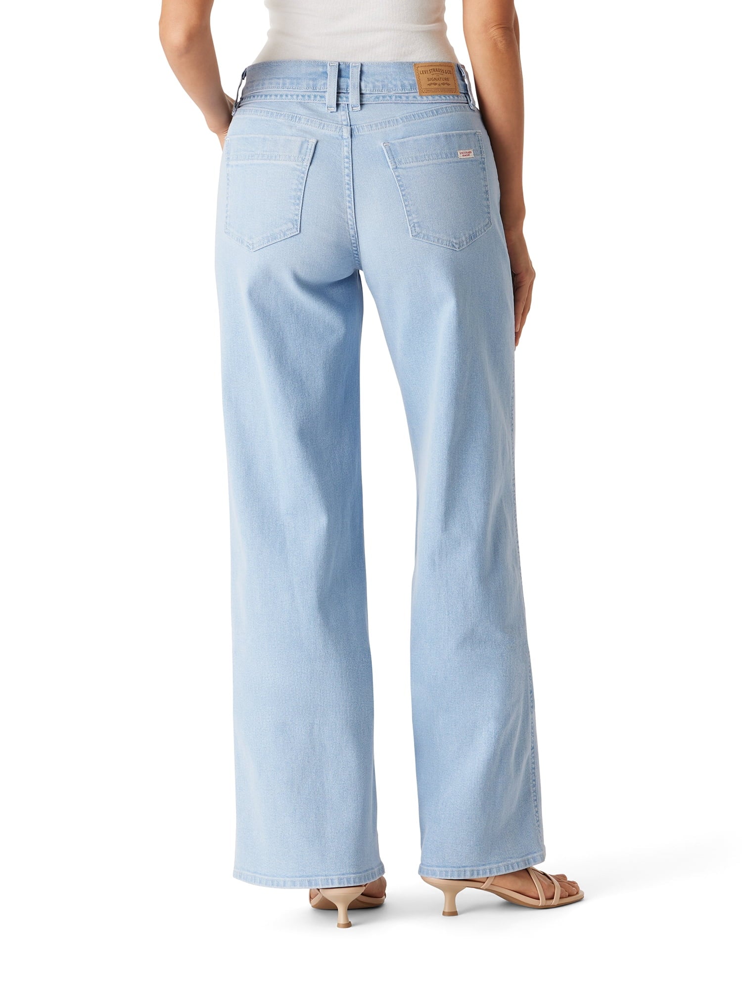 Levi Strauss Signature Vintage Belted Wide Leg, Sizes 0-14