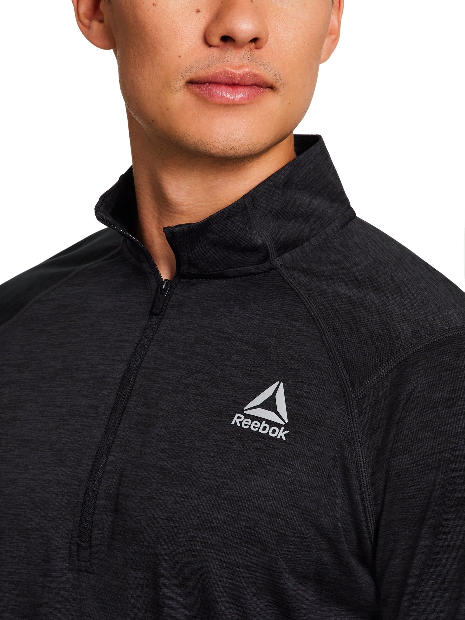 Reebok Men's and Big Men's Trail Quarter-Zip Active Pullover Shirt, Sizes XS-5XL
